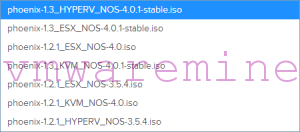 Nutanix Foundation - phoenix ISOs