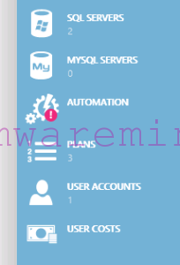 Windows Azure pack - The portal cannot load the management data for this resource type